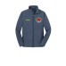 Men's Jacket: Heather Navy